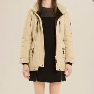 REAL Sandro Paris Marvin Tan Coat